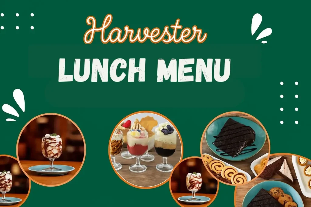 harvester lunch menu

 