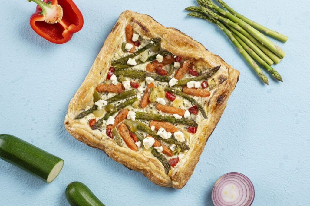 mediterranean vegetable tart